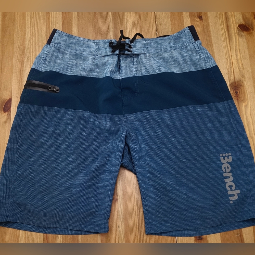 Bench Blue Men's Swim Board Shorts